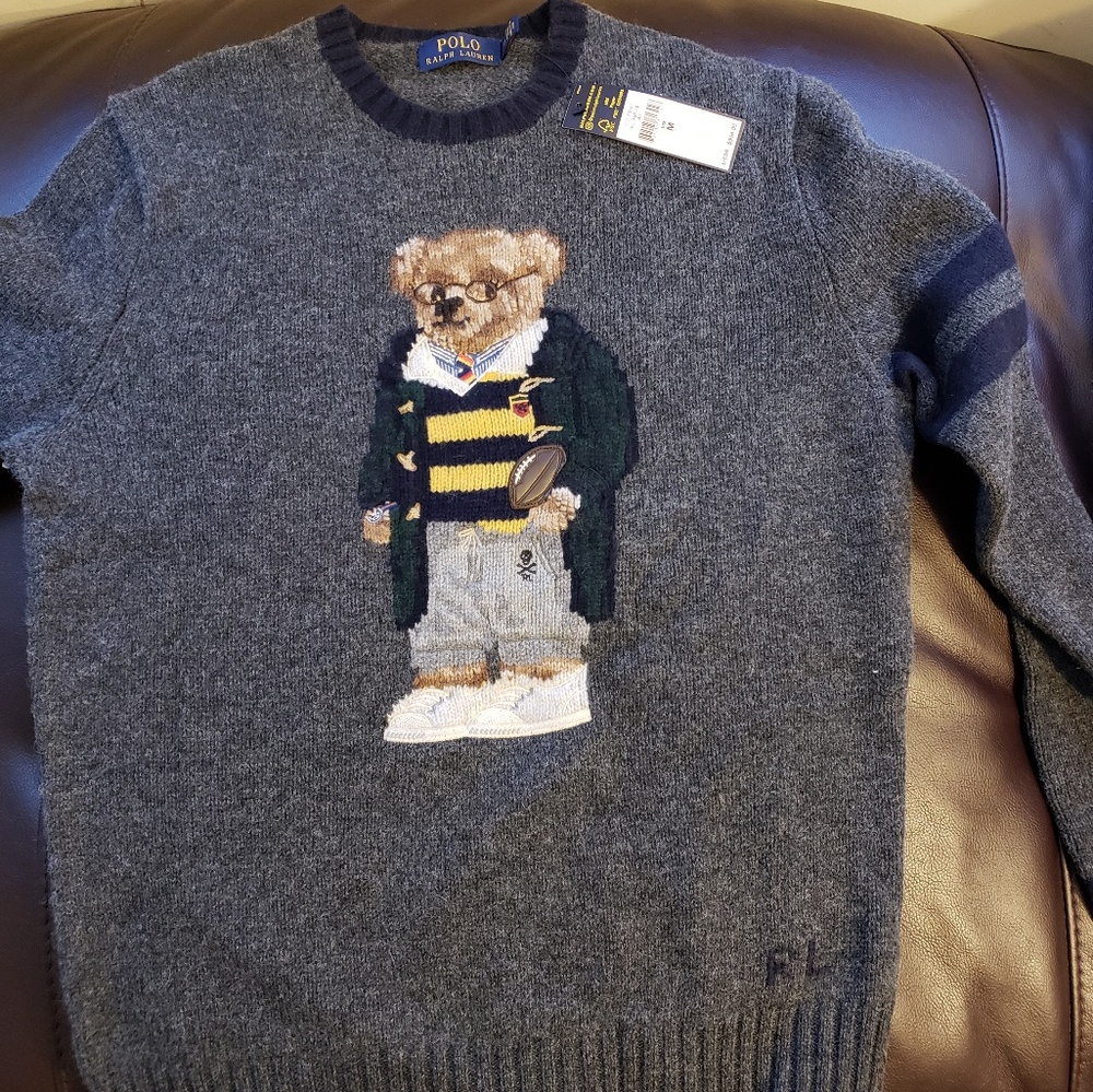 Polo Teddy Bear Wool Sweater
